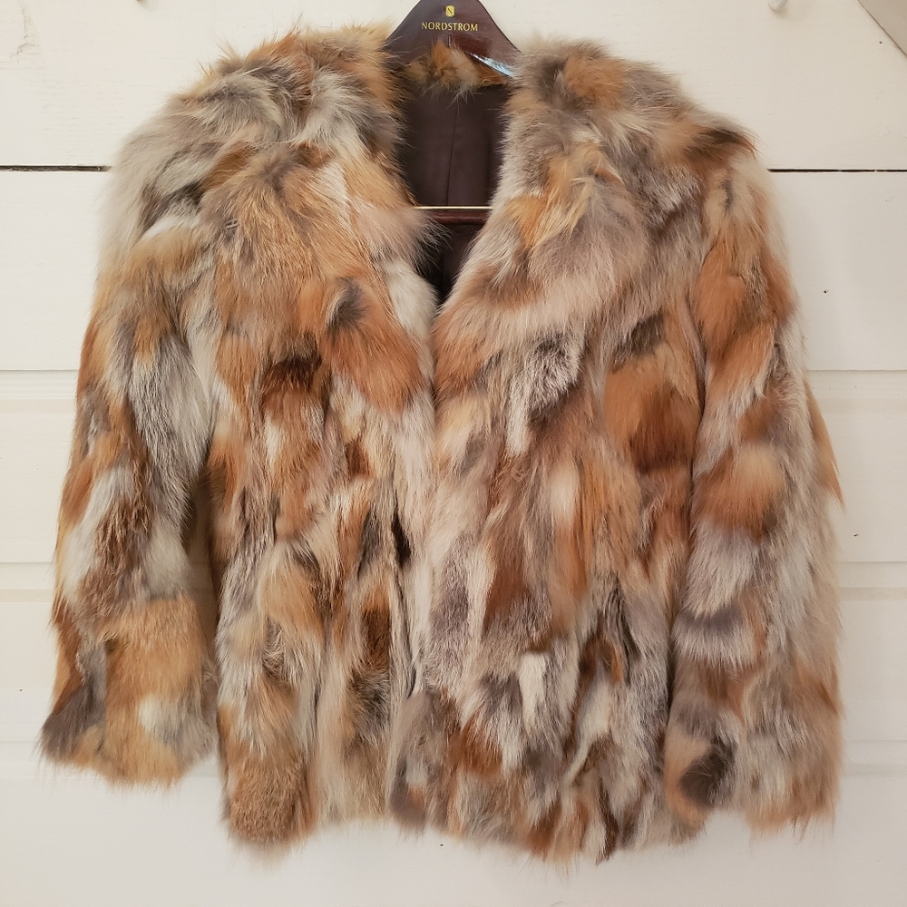 Vintage Rabbit Fur Coat